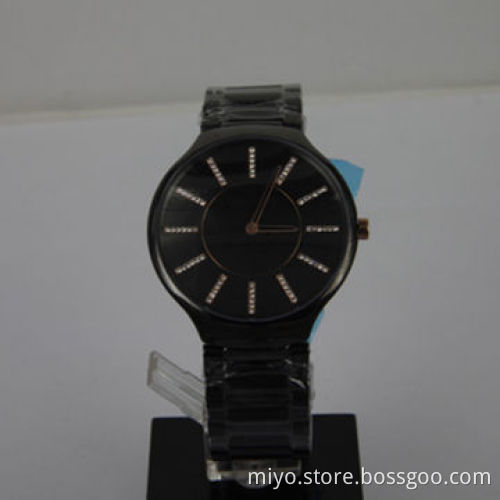 Super thin size ceramic watch with fashionable, unisex, fancy, novelty and nice